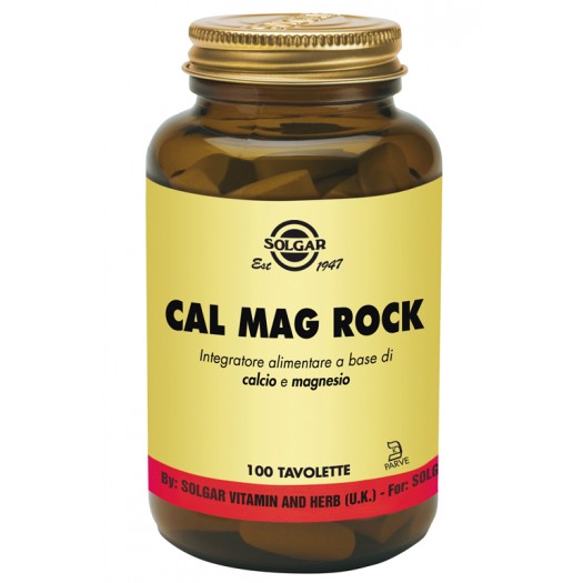 SOLGAR CAL MAG ROCK 100 TAVOLETTE