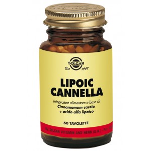 SOLGAR LIPOIC CANNELLA 60TAV SOLGAR LIPOIC CANNELLA 60TAV