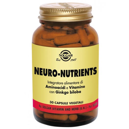SOLGAR NEURO-NUTRIENTS 30CPS VEGETALI