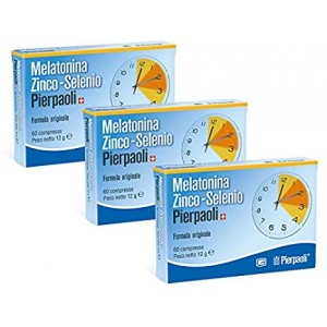 Melatonina Zinco-Selenio Dr Pierpaoli Offerta 3 confezioni Melatonina Zinco-Selenio Dr Pierpaoli Offerta 3 confezioni