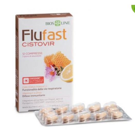 Flufast Cistovir 12 compresse BiosLine