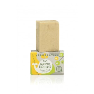 Shampoo solido canapa argilla e Tea Tree Oil Shampoo solido canapa argilla e Tea Tree Oil
