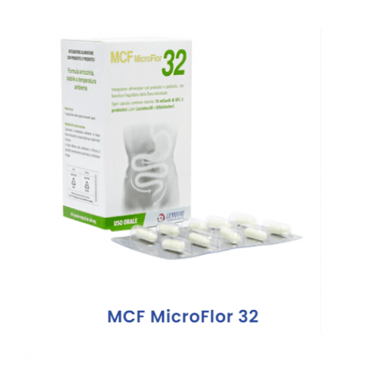 MCF MicroFlor 32 Integratore Alimentare Probiotico