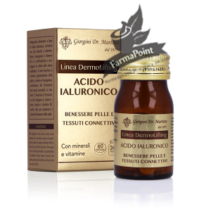 ACIDO IALURONICO 60 pastiglie Dr Giorgini ACIDO IALURONICO 60 pastiglie Dr Giorgini