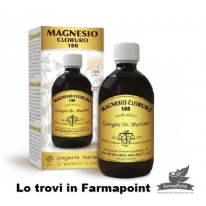 Magnesio Cloruro100 Flacone 500ml Dr. Giorgini Magnesio Cloruro100 Flacone 500ml Dr. Giorgini