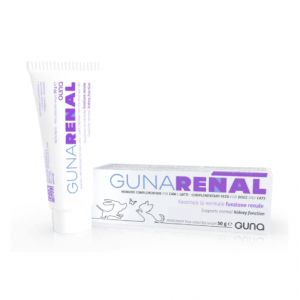 Gunarenal 50 g – Mangime per la Funzione Renale di Cani e Gatti Gunarenal 50 g – Mangime per la Funzione Renale di Cani e Gatti