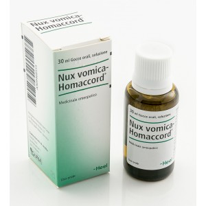 NUX VOMICA HOMACCORD 30ML Gocce HEEL NUX VOMICA HOMACCORD 30ML Gocce HEEL
