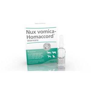 Nux Vomica Homaccord VETERINARIO 5 Fiale Nux Vomica Homaccord VETERINARIO 5 Fiale