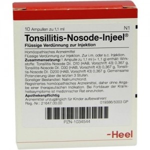 TONSILLITIS NOSODE INJEEL FIALE HEEL TONSILLITIS NOSODE INJEEL FIALE HEEL