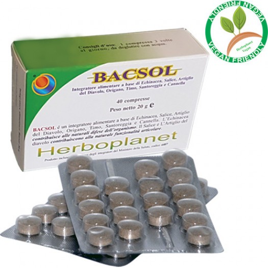 BACSOL 40 COMPRESSE – HERBOPLANET
