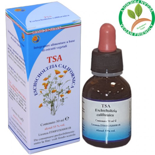 TSA ESCHSCHOLTZIA CALIFOR 50ML – sommità fiorite (Escolzia) – HERBOPLANET