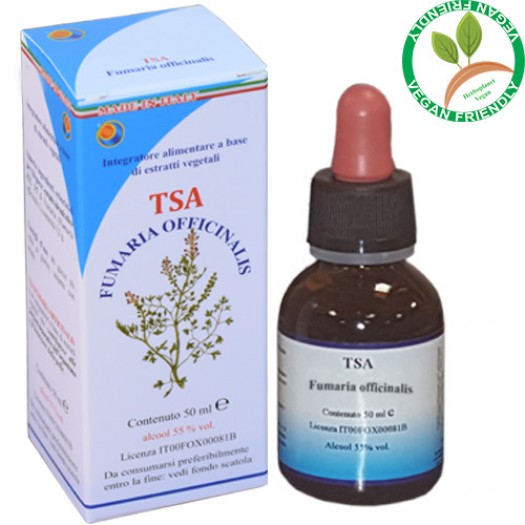 TSA FUMARIA OFFICINALIS 50ML – sommità (Fumaria, Fumosterno) – HERBOPLANET TSA FUMARIA OFFICINALIS 50ML – sommità (Fumaria, Fumosterno) – HERBOPLANET