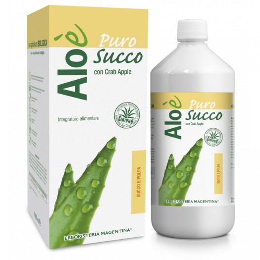 Aloe Puro Succo e Polpa 1Lt