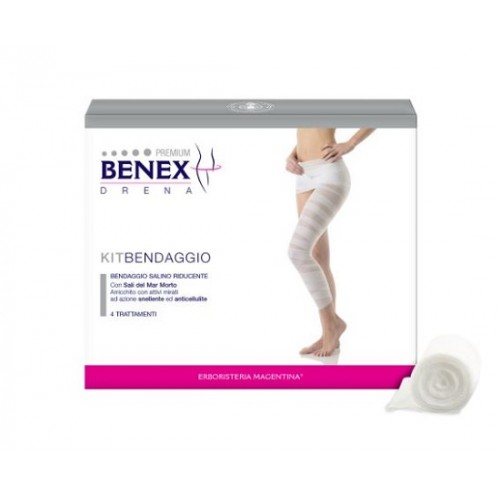 Benex Kit Bendaggio Premium|ERBORISTERIA MAGENTINA|AZIONE snellente e ...