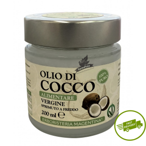 Olio di Cocco alimentare biologico spremuto a freddo Olio di Cocco alimentare biologico spremuto a freddo