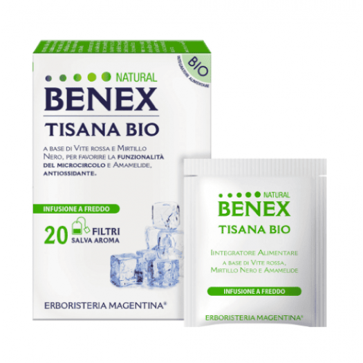 Tisana Bio Natural Benex Erboristeria Magentina