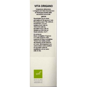 VITA ORIGANO GOCCE 30 ML OTI VITA ORIGANO GOCCE 30 ML OTI