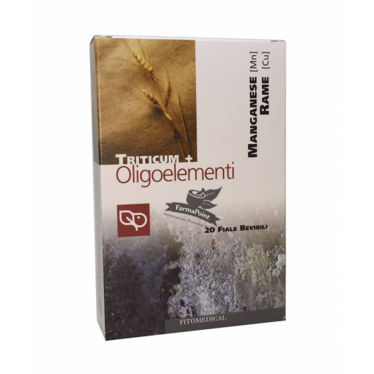 TRITICUM Manganese-Rame Oligoelemento Fiale 