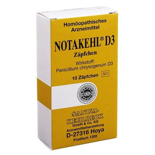 NOTAKEHL D3 10 SUPPOSTE   