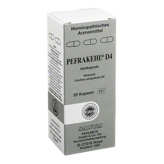 PEFRAKEHL D4 20 CAPSULE SANUM PEFRAKEHL D4 20 CAPSULE SANUM