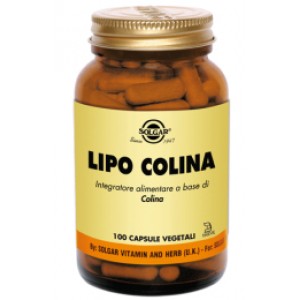 LIPO COLINA 100CPS VEGETALI LIPO COLINA 100CPS VEGETALI