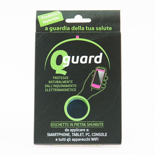 Q-GUARD DISCHETTO IN PIETRA SHUNGITE 